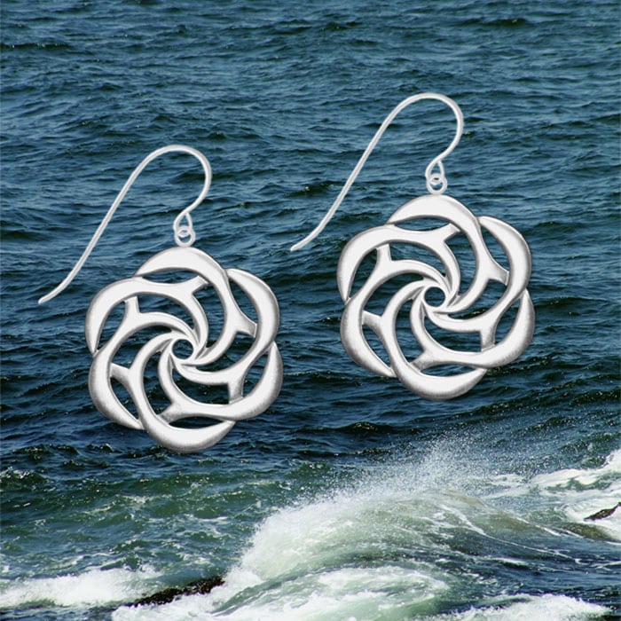 Buy Sea Rose Drop Earrings Online Today